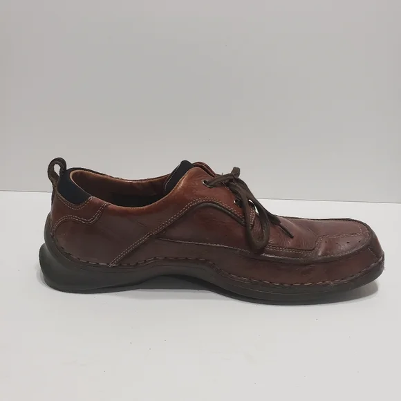 Clarks Men's Brown Leather Loafer Shoes